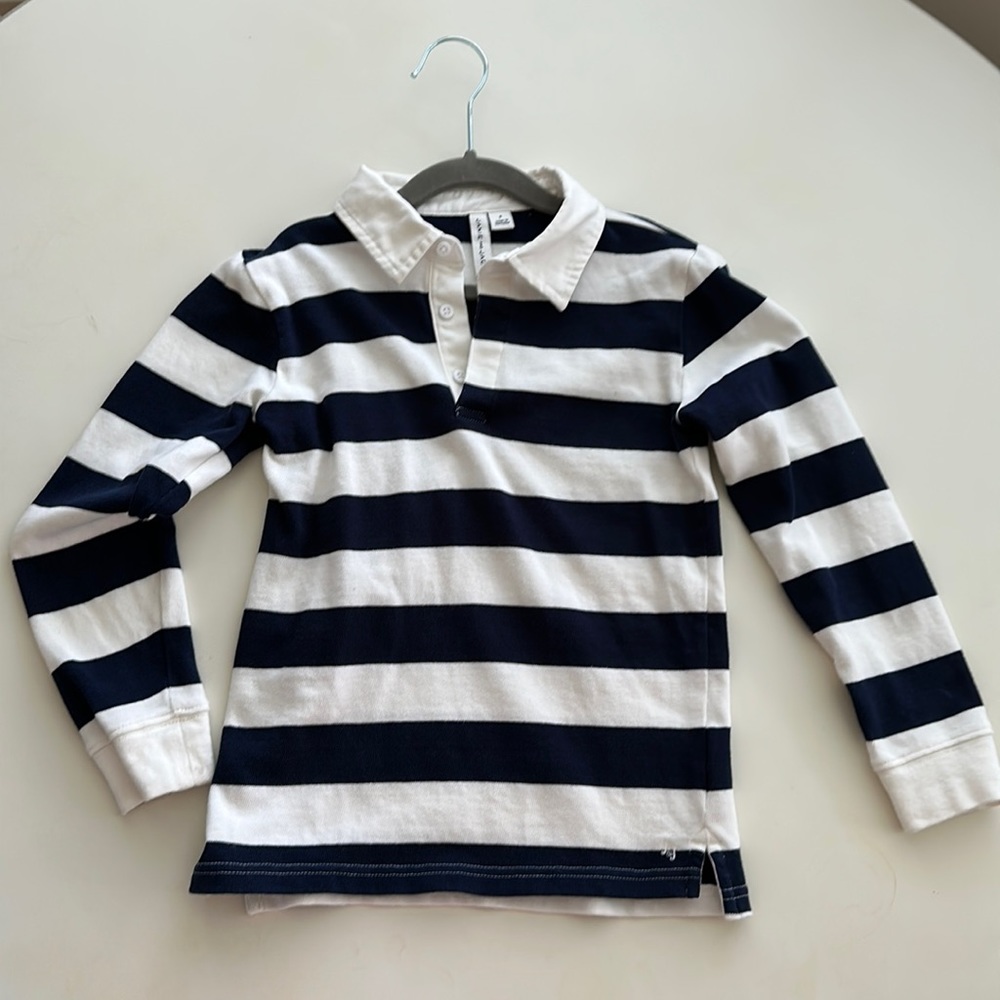 Janie and Jack Striped Rugby Shirt